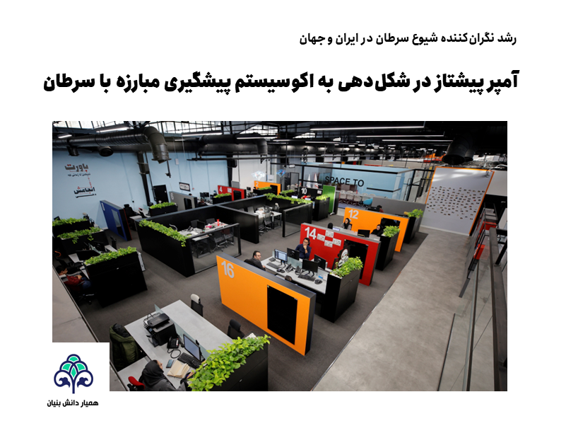  آمپر پیشتاز در شکل‌دهی به اکوسیستم پیشگیری مبارزه با سرطان